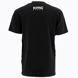 KMC BRAND "RUN KMC" TEE -BK SWATCH