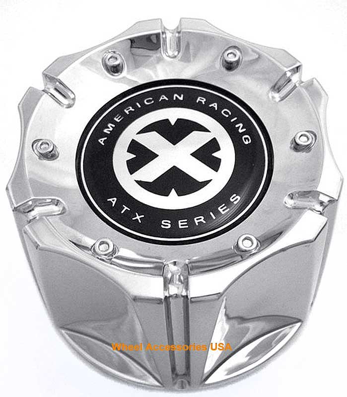 American Racing Atx Center Cap Satin Black 5x5.5 5x150 H31 American Racing 1079L145A-AXSB