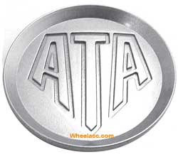 ATA SNAP IN SILVER CENTER CAP MAIN