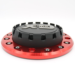 KMC XD SERIES M1050RED CENTER CAP SWATCH