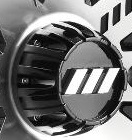 MSA M27 RAGE WHEEL REPLACEMENT CENTER CAP MSA-BAR-GEAR-CAP THUMBNAIL