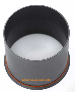 AMERICAN RACING OPEN END GLOSS BLACK CENTER CAP MAIN