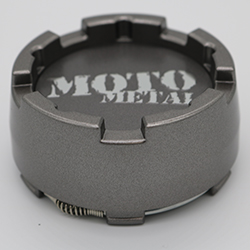 MOTO METAL MO983 REPLACEMENT CENTER CAP - SATIN GRAY SWATCH