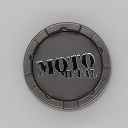 MOTO METAL MO983 REPLACEMENT CENTER CAP - SATIN GRAY MAIN