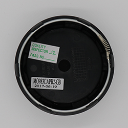 MOTO METAL MO983 REPLACEMENT CENTER CAP - GLOSS BLACK SWATCH