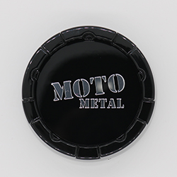 MOTO METAL MO983 REPLACEMENT CENTER CAP - GLOSS BLACK MAIN