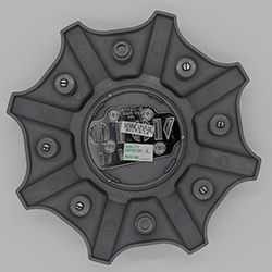 MOTO METAL MO984 REPLACEMENT CENTER CAP - MATTE GRAY SWATCH