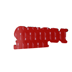 MOTO METAL LOGO VEHICLE BADGE  5.1/2" SWATCH