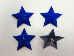 MSA WHEELS INTERCHANGEABLE CENTER CAP STARS (4PK) SWATCH