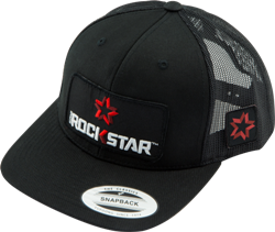 XD SERIED ROCKSTAR LOGO APPAREL SNAPBACK CURVED BILL HAT THUMBNAIL
