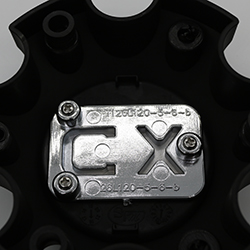 KMC XD SERIES S057L120ASB1DC-H34 CENTER CAP SWATCH