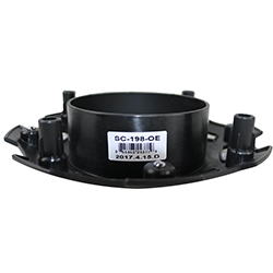 KMC XD SERIES XD811 OPEN END CENTER CAP BLACK SWATCH