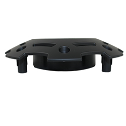 KMC XD SERIES XD811 OPEN END CENTER CAP BLACK SWATCH