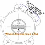 AMERICAN RACING 898008 CENTER CAP SWATCH