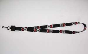 XD SERIES LOGO LANYARD BLACK MAIN