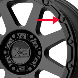 Shop Kmc Xd Series M1050bk09 Center Cap Replacement Wheelacc Com