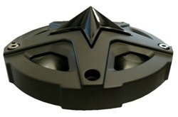 KMC XD SERIES XD827 "TALL"  CAP FOR OLDER FORD F-250 WITH LONG HUB - FITS 17 X 9  & 18" THRU 22" (827CAPMB-GB-T) MAIN