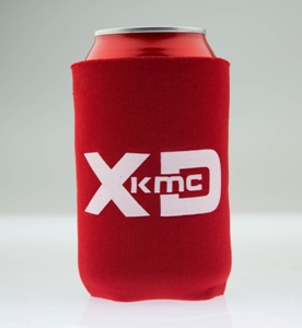 XD SERIES LOGO CAN KOOZIE RED MAIN