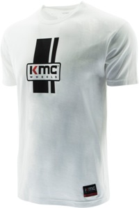 KMC BRAND "ICON" TSHIRT - WHITE OR BLACK MAIN