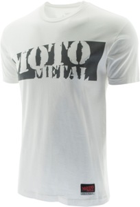 MOTO METAL "SLASHER" TSHIRT - WHITE OR BLACK SWATCH