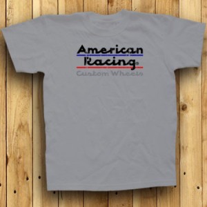 AMERICAN RACING "SUNSET'" TSHIRT - GREY SWATCH
