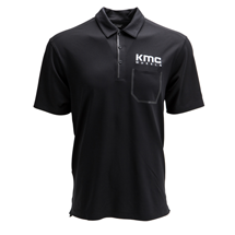 KMC "STANDARD" LOGO POLO - GREY OR BLACK SWATCH