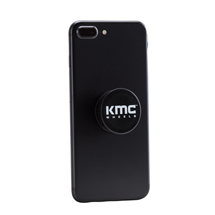 KMC POP-SOCKET ACCESSORY FOR PHONE CASE - BLACK SWATCH