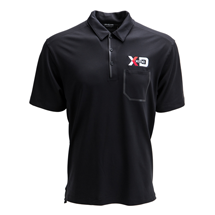 XD SERIES "STANDARD" LOGO POLO - GREY OR BLACK SWATCH