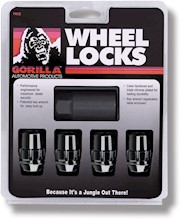 12x1.5 Wheel Lock Kit-Black THUMBNAIL