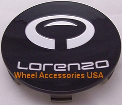 LORENZO WL030 GLOSS BLACK CENTER CAP MAIN