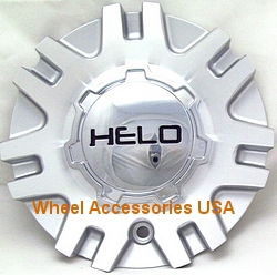 HELO 874 SILVER/MACHINED CENTER CAP MAIN