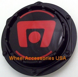 MOTEGI RACING RED LOGO CENTER CAP FOR MR116, MR117, MR118, MR128 WHEEL STYLES ONLY MAIN