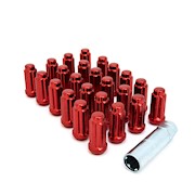 Red Spline Lug Nut Kit THUMBNAIL