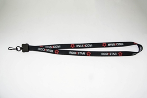 XD ROCKSTAR LOGO LANYARD BLACK MAIN