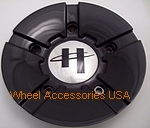 HELO 846 GLOSS BLACK CENTER CAP HE846L158B001 THUMBNAIL