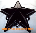 XD SERIES ROCKSTAR / ROCKSTAR II TRUCK CAP REPLACEMENT STAR GLOSS BLACK THUMBNAIL