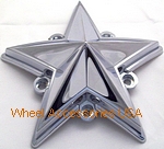 XD SERIES ROCKSTAR / ROCKSTARII TRUCK CAP REPLACEMENT STAR CHROME THUMBNAIL