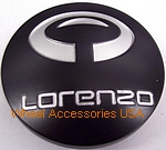 LORENZO WL032 BLACK CENTER CAP THUMBNAIL