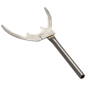 8631 Edentulous Facebow Fork LARGE