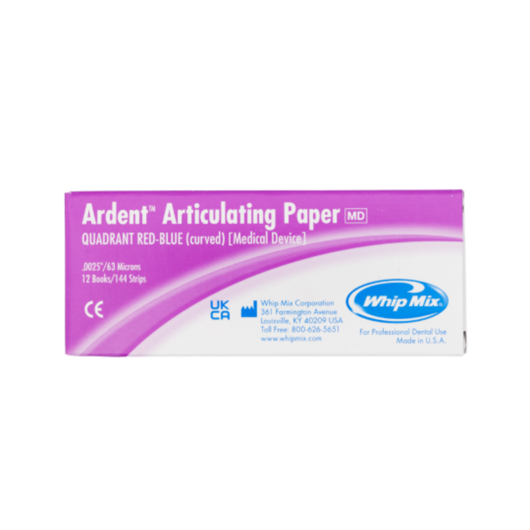 Ardent™ Articulating Paper Quadrant Red/Blue Curve MAIN