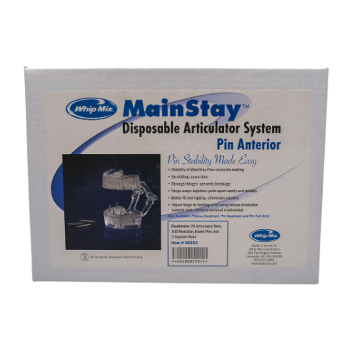Mainstay Disposable Articulator Pin Anterior 25 Sets LARGE