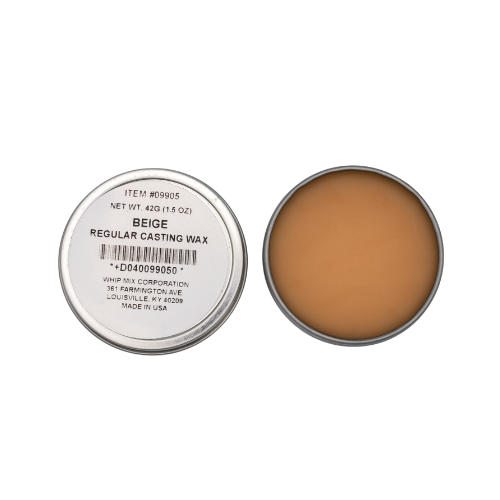 Regular Casting Wax Beige Covered Tin 1.5oz/42 gram MAIN