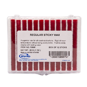 Regular Sticky Wax Red box of 12/28 gram sticks THUMBNAIL