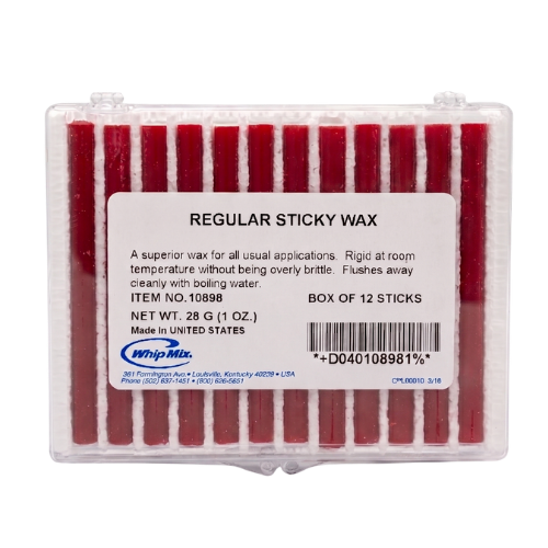 Regular Sticky Wax Red box of 12/28 gram sticks MAIN