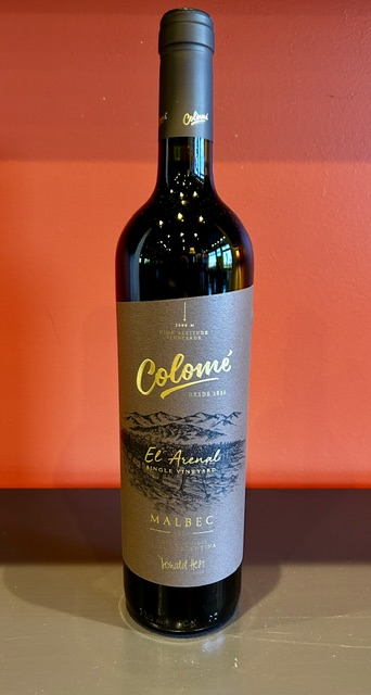 2020 Bodega Colomé El Arenal Malbec THUMBNAIL