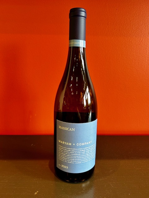 2023 Massican Maryam + Company White MAIN