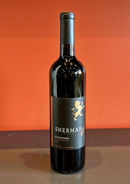 2016 Sherman Winery Mourvedre MAIN
