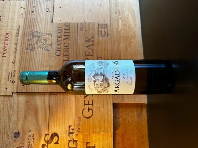 2018 Chateau Argadens Bordeaux Blanc THUMBNAIL