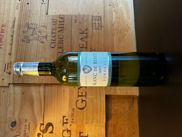 2017 Blanc de Birot Bordeaux THUMBNAIL