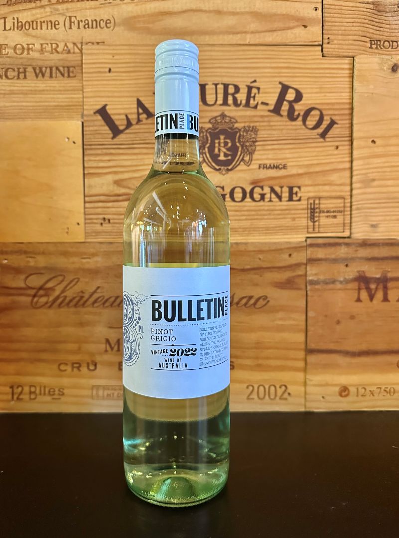 2022 Bulletin Place Pinot Grigio MAIN